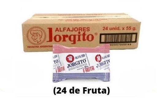 Alfajor JORGITO de Fruta (CAJA x 24u.)